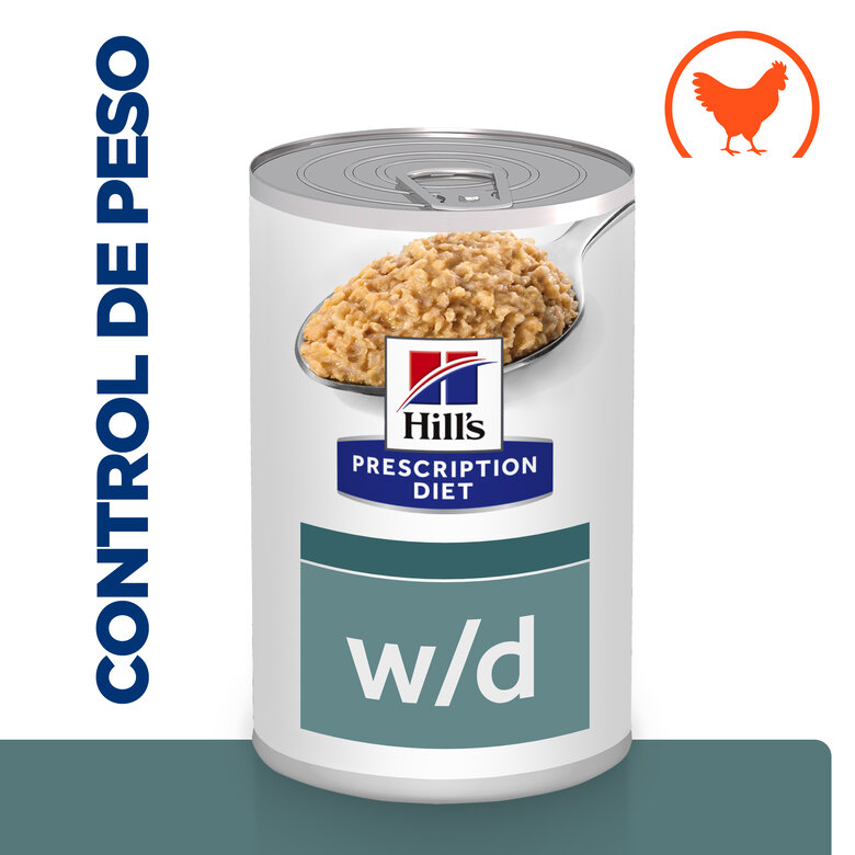 Hill's Prescription Diet Digestion Weight w/d Pollo lata para perros, , large image number null